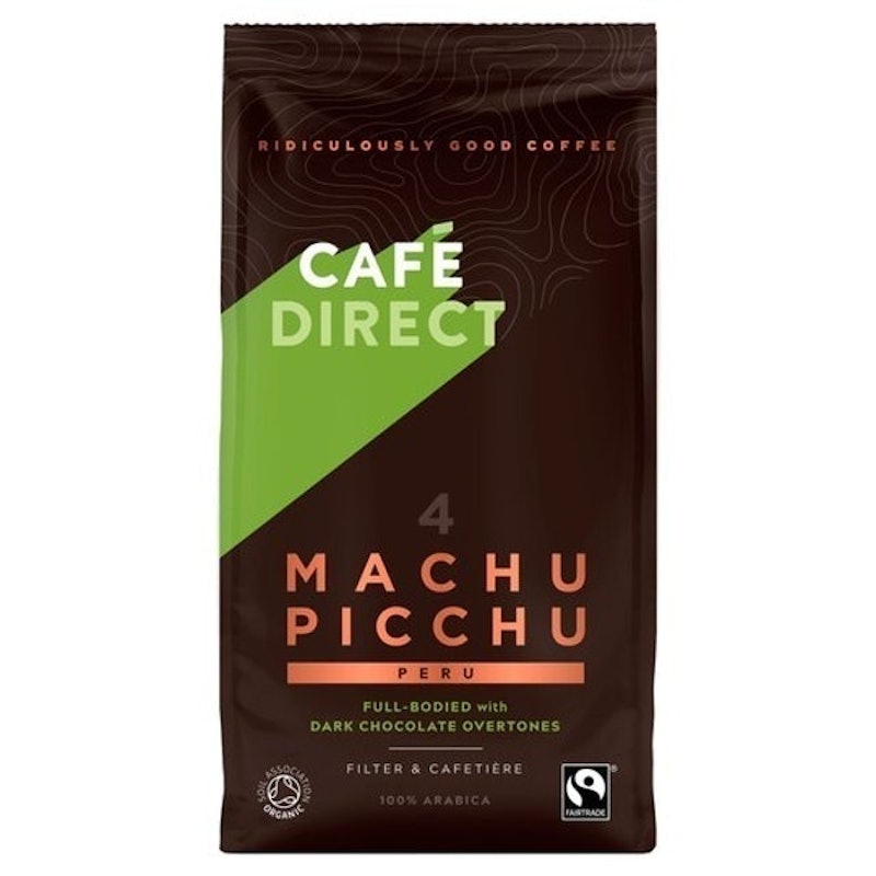Machu Picchu Organic Fairtrade Ground Arabica Coffee 1