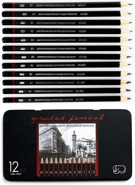 Professional Drawing Pencils Set 1