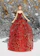 Amazon Gisela Graham Red Glitter Fairy Christmas Tree Topper 1