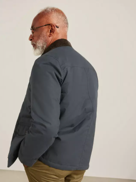 Wax Cotton Cord Collar Jacket 2