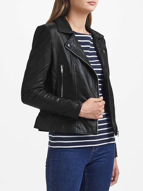 Sophie Leather Biker Jacket 2