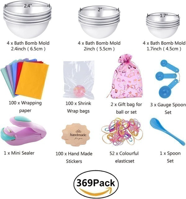 DIY Bath Bomb Mould Set 2