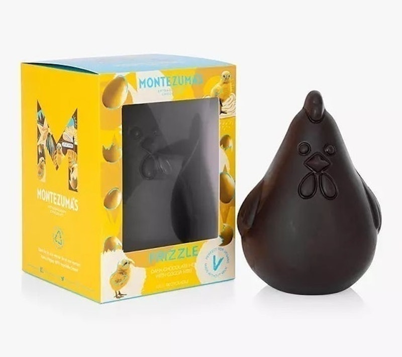 Frizzle Dark Chocolate Hen 1
