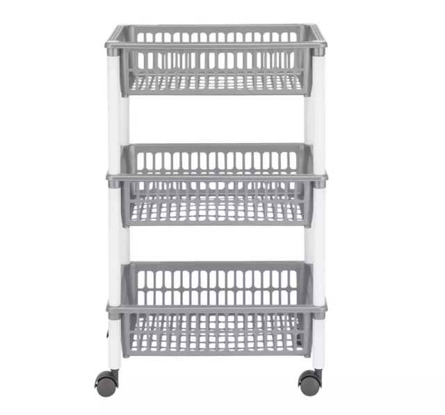 Plastic Vegetable Trolley 2