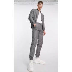 Smart Slim Grey Pinstripe Co-Ord