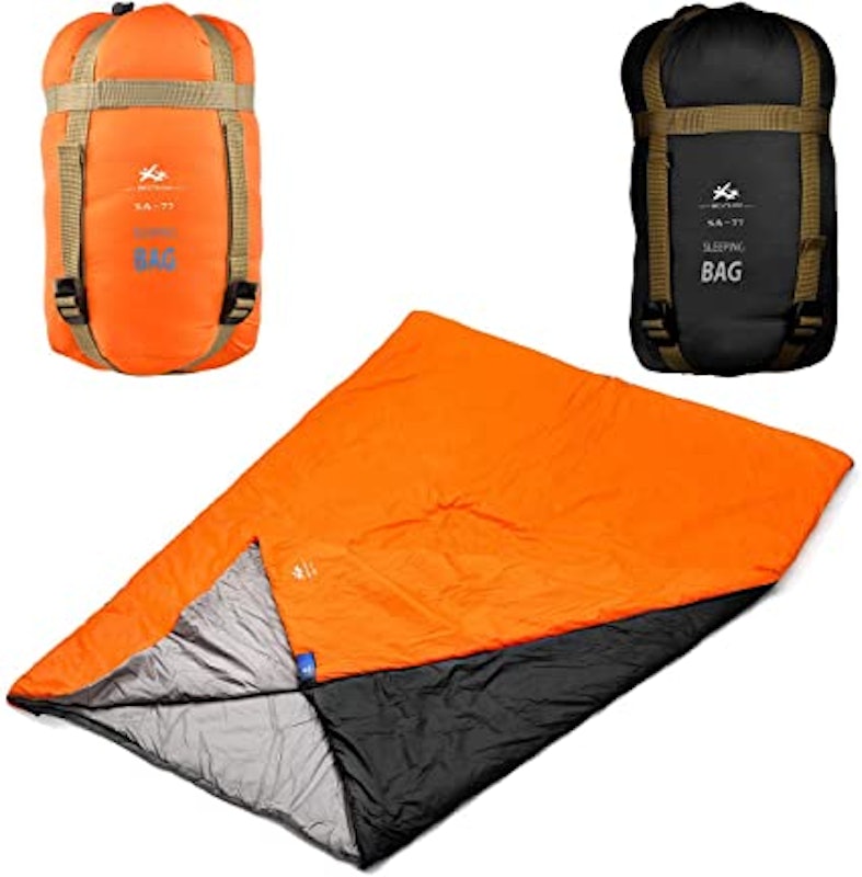 Ultra-light Warm Weather Rectangular Sleeping Bag 1