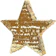 amscan Gold Foil Star Pinata 1