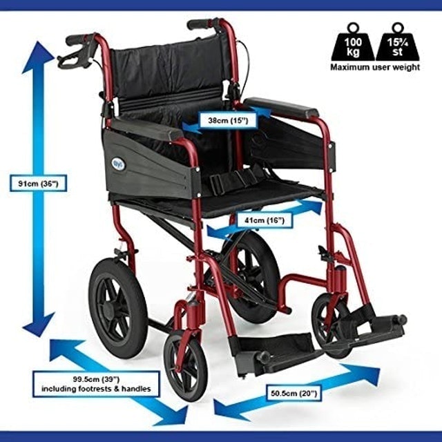 Attendant Propelled Wheelchair 2