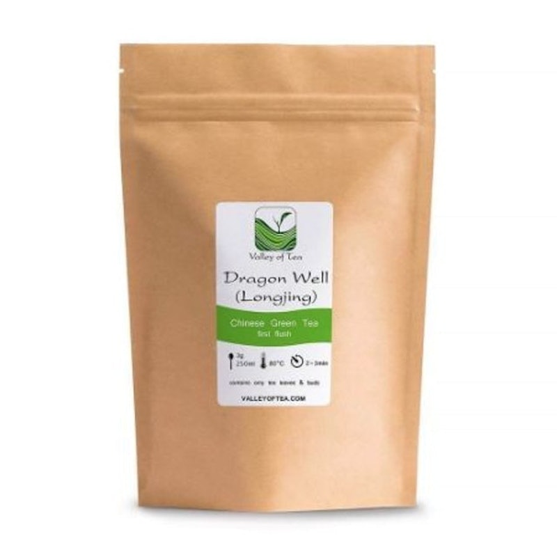Dragon Well Longjing Loose Green Tea 1
