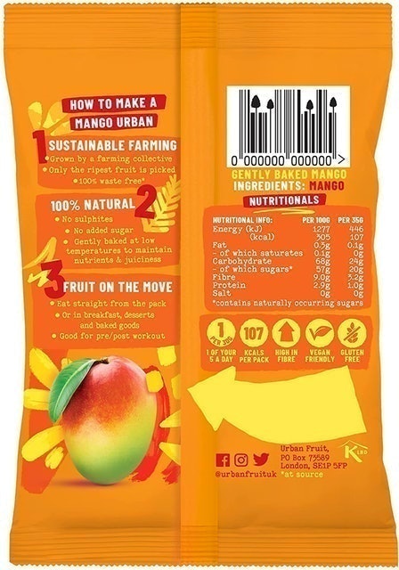 Gently Baked Mango Snack 2