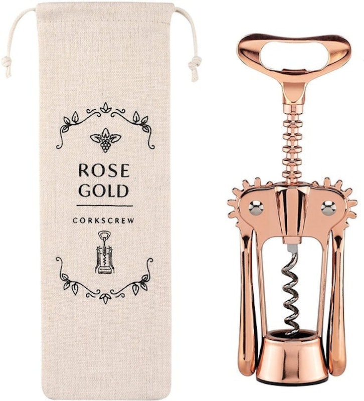 Rose Gold Wine Opener 1