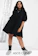 ASOS DESIGN Curve Super Oversized Frill Sleeve Smock Dress 1