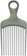 Chicago Comb Carbon Fibre Afro Pick 1
