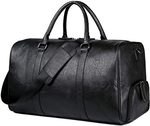PU Leather Mens Holdall 1