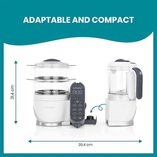 Nutribaby Plus 5 in 1 Baby Food Maker 6