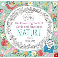 4. National Trust, The Colouring Book of Cards and Envelopes: Nature – Rebecca Jones