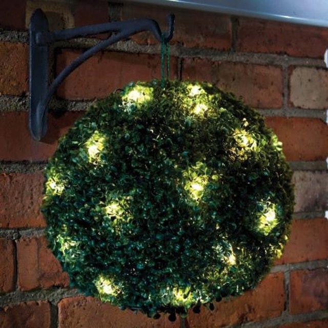 8. Solalite Solar Powered Topiary Garden Ball 1