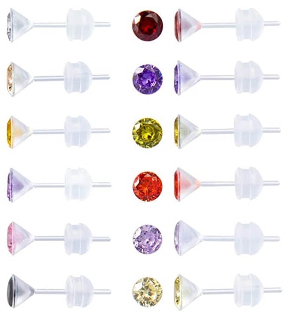 Plastic Earrings for Sensitive Ears 2