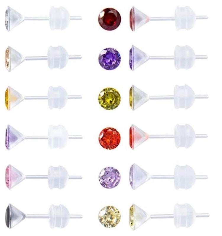 Plastic Earrings for Sensitive Ears 2