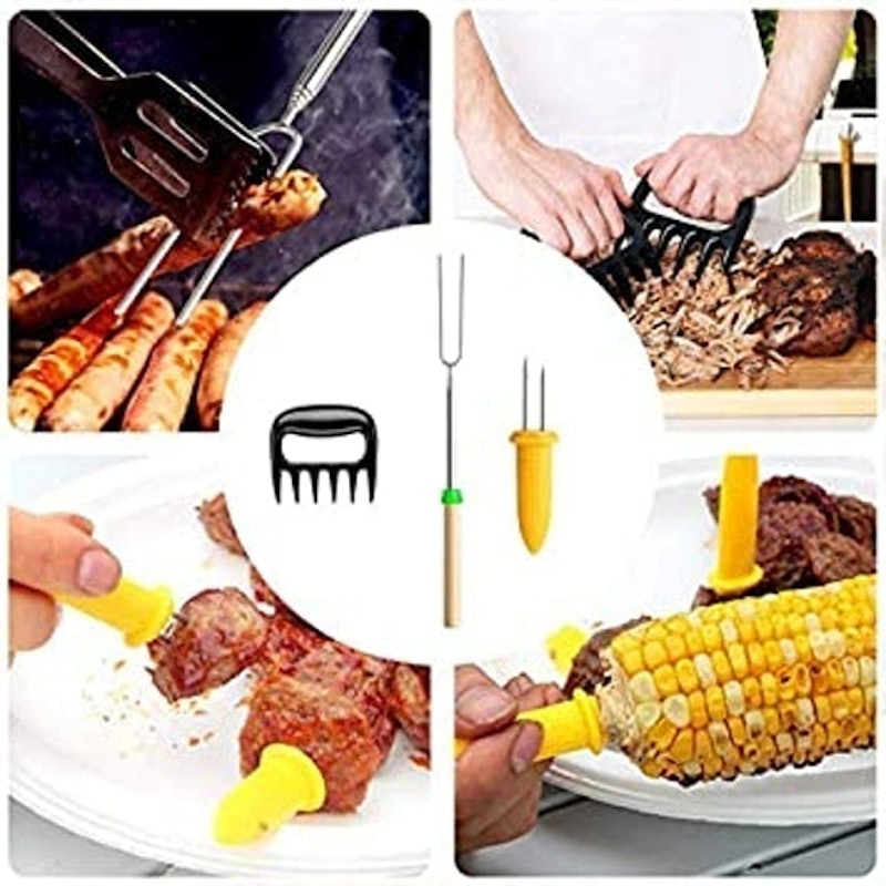 Barbecue Forks Set with Meat Claws 2