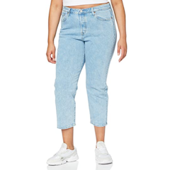 Plus Size Women's Cropped Jeans