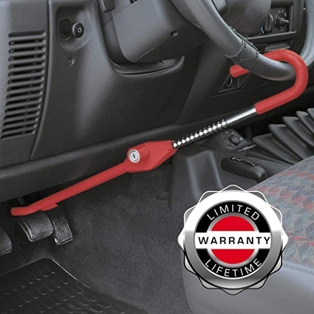 Heavy Duty Pedal to Steering Wheel Lock 2