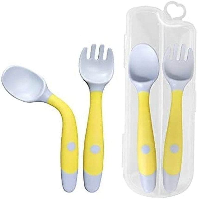 Infant Feeding Training Spoon and Fork 1