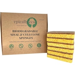 100% Biodegradable and Compostable Washing up Sponge