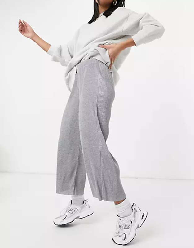 Plisse Culotte Trousers 1