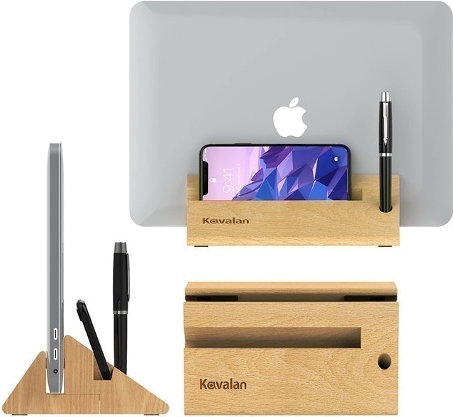 Wooden Laptop Stand for MacBook 1