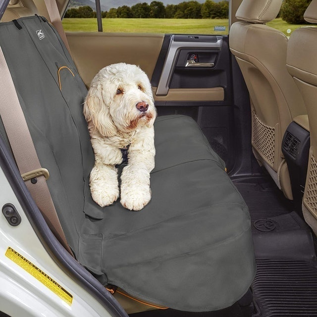 Dog Car Bench Seat Cover 1