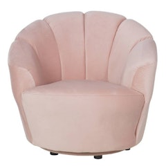 Ezra Velvet Swivel Chair