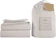 Panda 100% Bamboo Bedding Set - Pure White 1