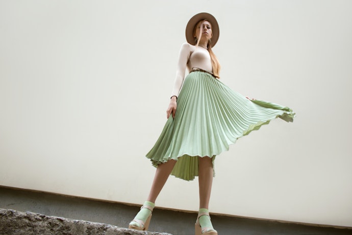 Pick a Pleating Style That's Flattering and Floaty