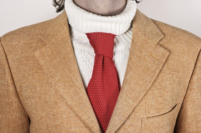 Consider the Material: Wool Looks Good With Winter Suits, While Silk Ties Are Ideal for Weddings and Formal Occasions