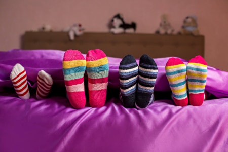 Consider Whether You Want Your Socks to Blend in With Your Shoes