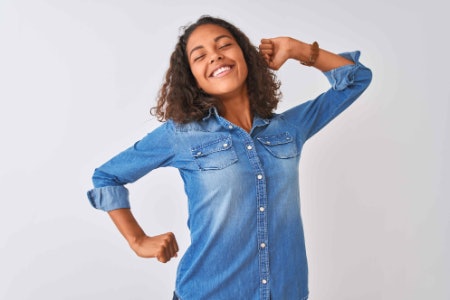 Make Sure Your Size Is Available as Stretch Denim Is Not Commonly Used