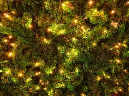 Consider a Fibre Optic or LED Tree to Create Christmas Lighting Displays Without Visible or Tangled Wires
