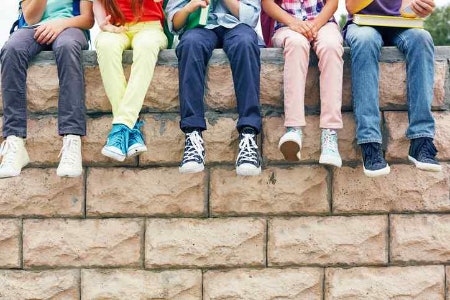 Colourful Shoes Will Appeal to Kids, But Black Goes With Everything