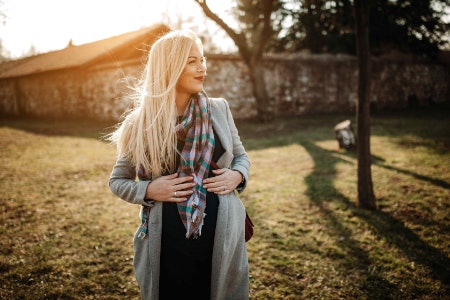 Maternity Coats Use Different Adaptability Methods to Grow With Your Bump