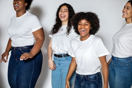 Choose High-Waisted Jeans to Help Elongate Your Legs or Mid-rise Jeans to Show Off a Trim Tummy