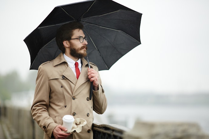 Smart Raincoats Are Savvy Over Suits or for Evening Wear