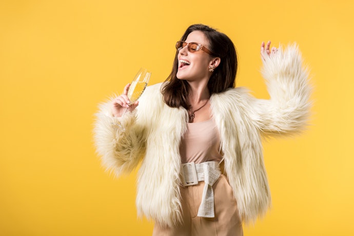 Add On A Faux Fur Coat for Special Occasions