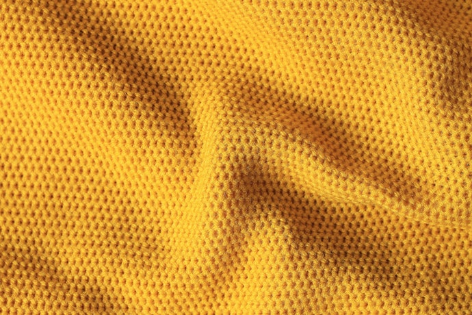 Viscose and Polyamide Blends Have a Breathable Knit Texture