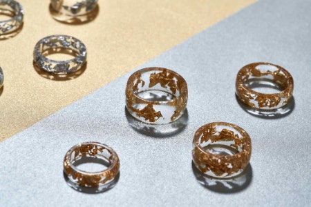 Resin Rings Are Colourful and Fun
