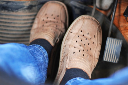 The Soles of Driving Shoes Are Your Contact Point With the Pedals