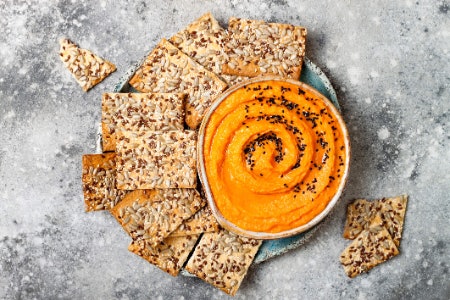 Sweet Potato Flour Crackers Are Healthy, Sweet and Earthy