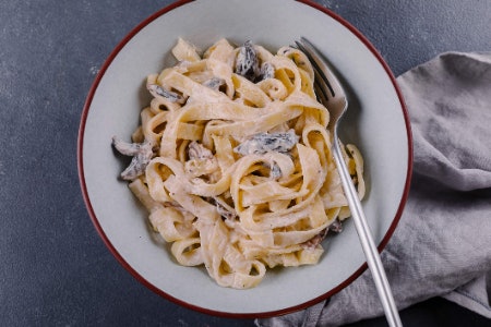 Plain Fresh Pasta Is Usually Made From Eggs and Flour and Includes Many Shapes and Styles