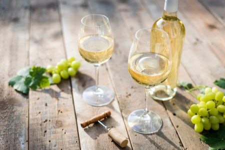 White Wine Is Light and Crisp