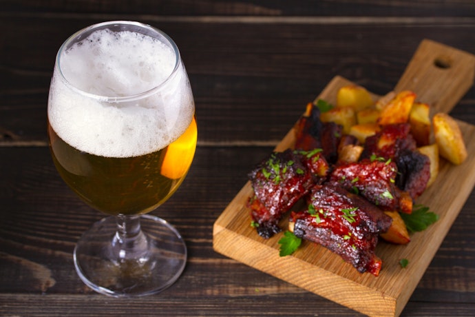 White Ales Provide a Gentle Flavour That's Ideal Company for Food